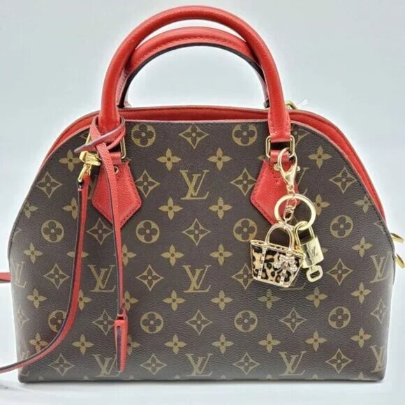 100% Auth Louis Vuitton Lock & Key with unbranded Bagcharm, Keycharm, Keychain - Picture 7 of 7